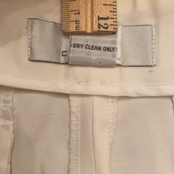 Creamy White Side Zip Capris - Picture 6 of 6